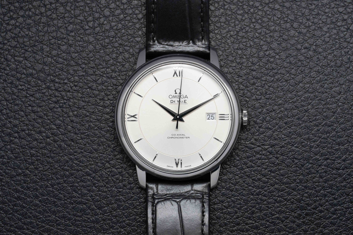 Omega De Ville Prestige 424.13.40.20.02.001 Silver Dial 2025 Papers