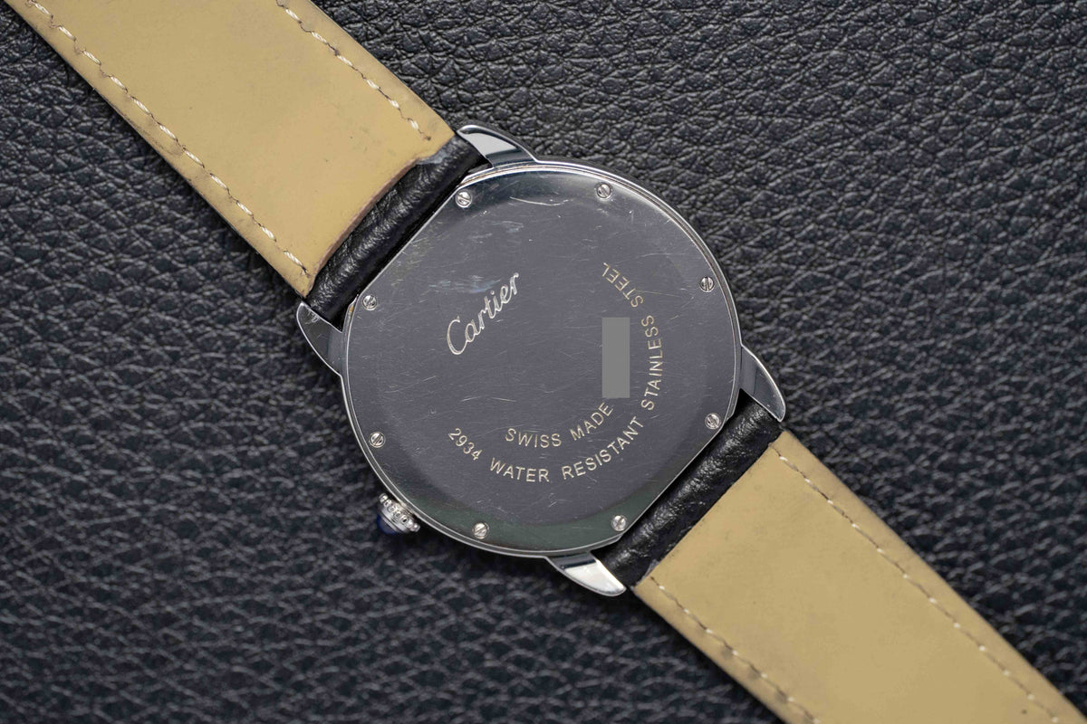 Cartier Ronde Solo W6700255 Silver Dial 2018
