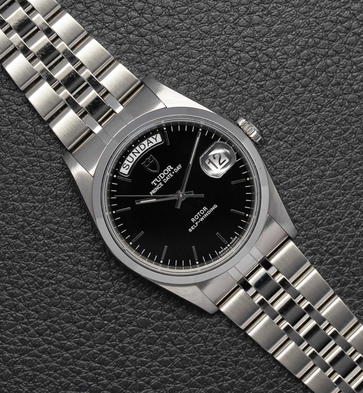 Tudor Date-Day 76200 Black Dial 2014