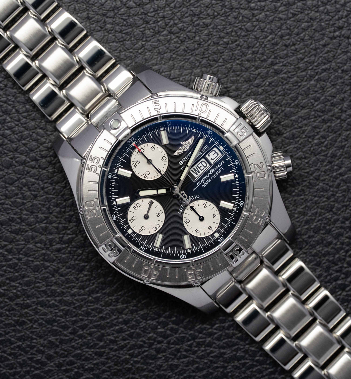 Breitling Superocean Chronograph II A13340 Black Dial 2008