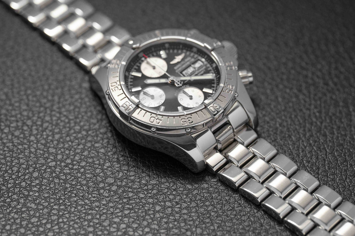 Breitling Superocean Chronograph II A13340 Black Dial 2008