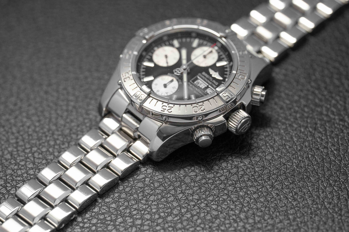 Breitling Superocean Chronograph II A13340 Black Dial 2008