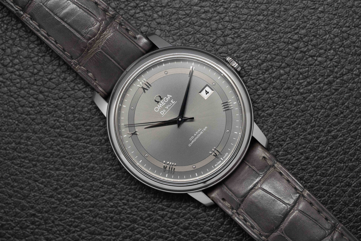 Omega De Ville Prestige 424.13.40.20.06.001 Grey Dial 2019
