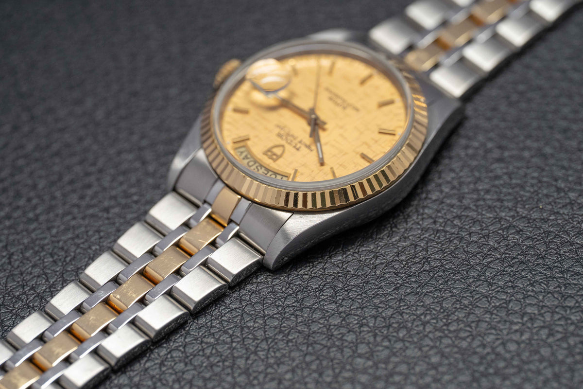 Tudor Prince Date-Day 76213 Gold Dial 2016