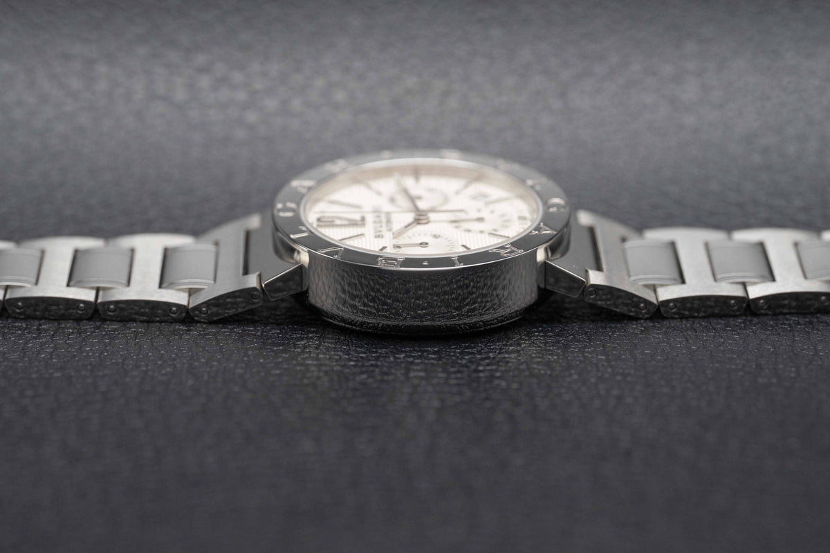 Bulgari Diagono BB38SSCH Fullset 2022 Box+Papers