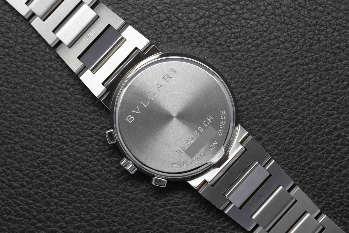 Bulgari Diagono BB38SSCH Fullset 2022 Box+Papers
