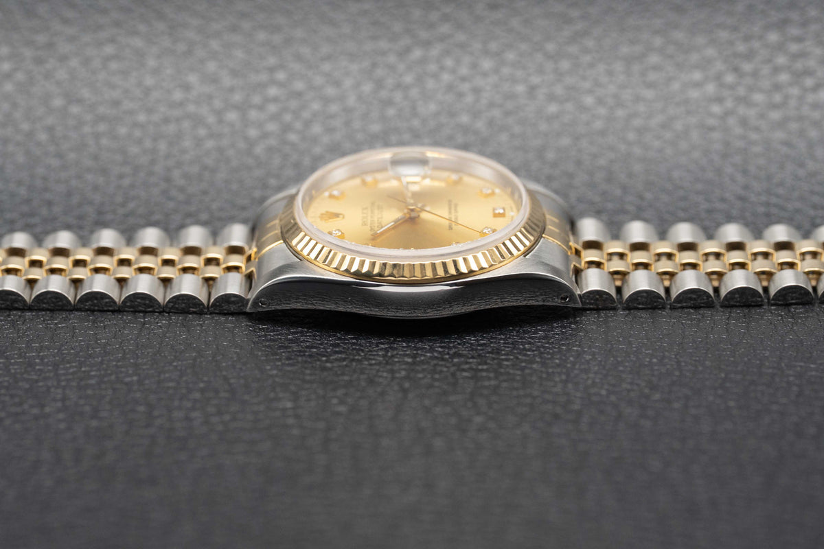Rolex Datejust 16233G Fullset 1994 Box+Papers