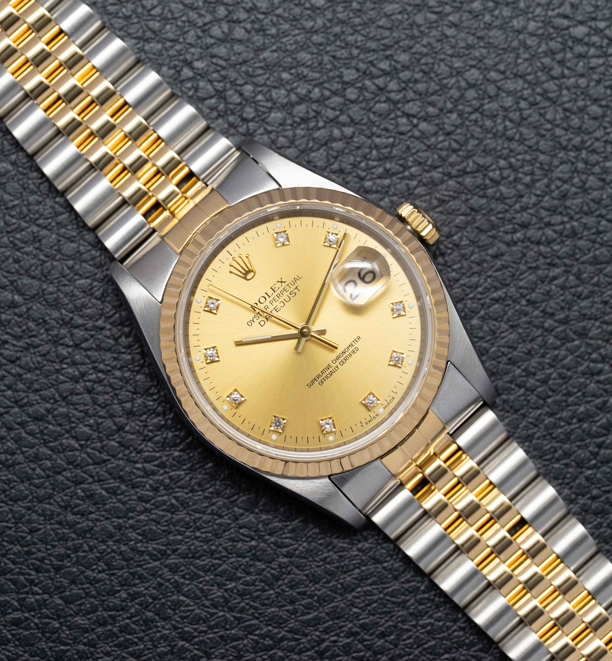 Rolex Datejust 16233G Fullset 1994 Box+Papers