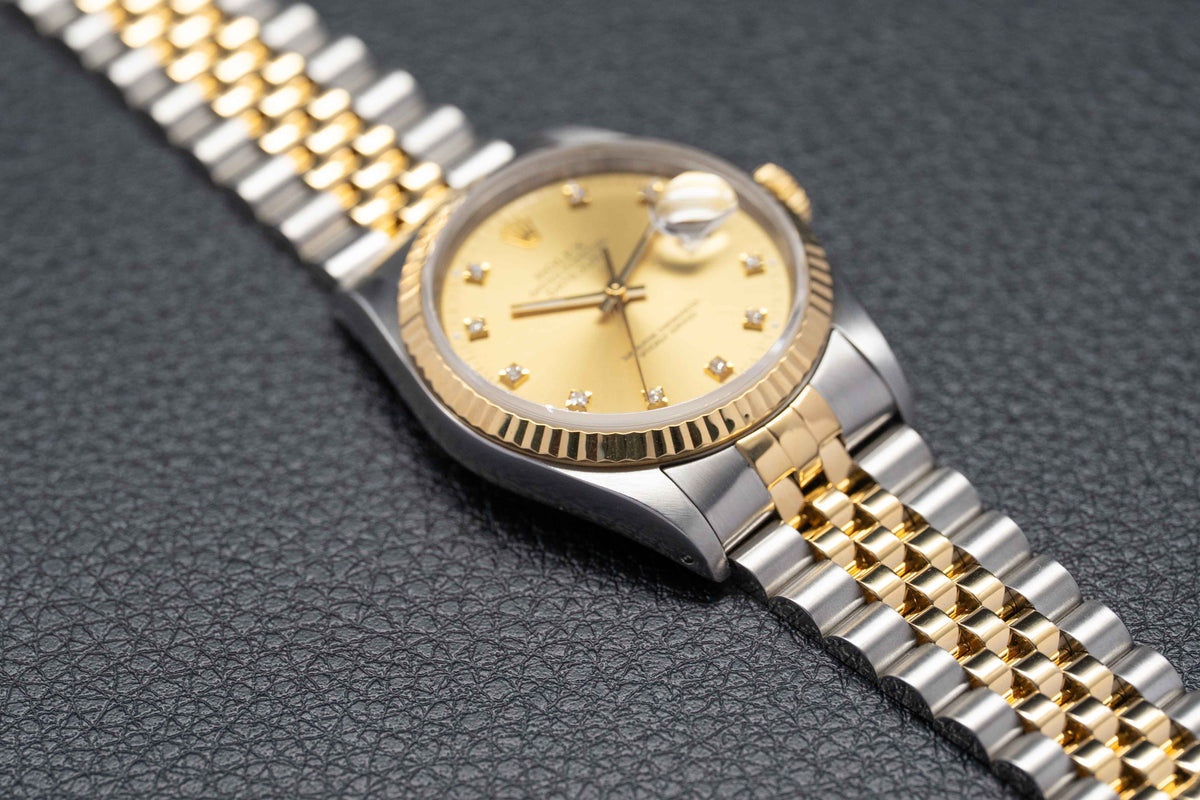 Rolex Datejust 16233G Fullset 1994 Box+Papers