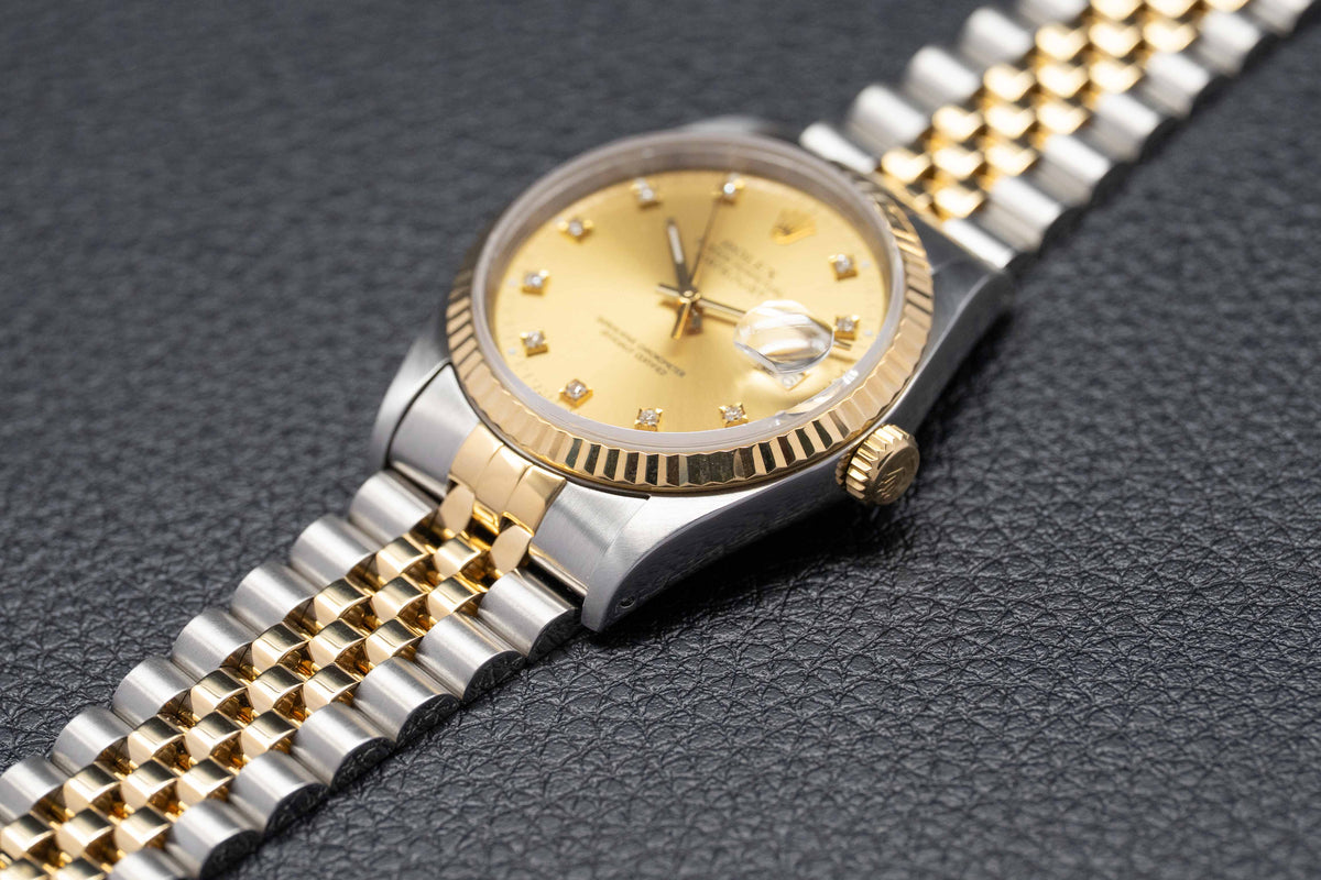 Rolex Datejust 16233G Fullset 1994 Box+Papers