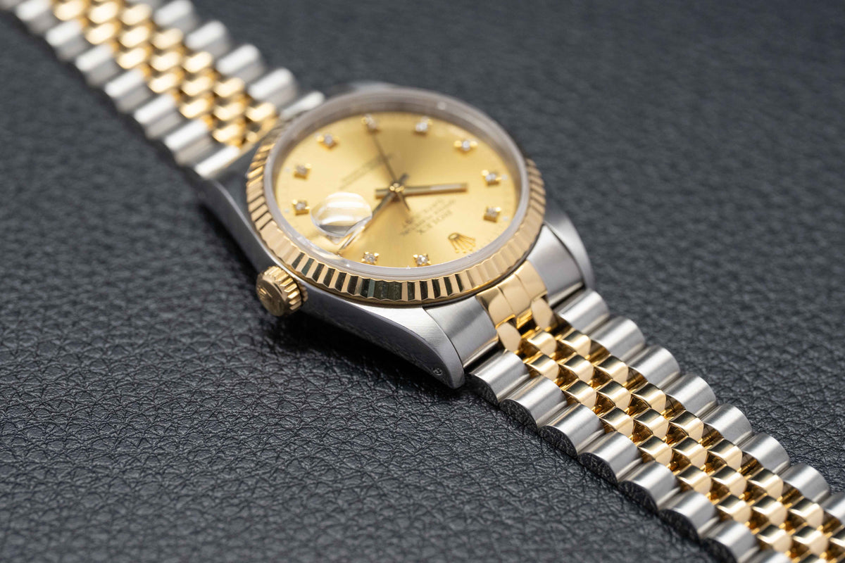 Rolex Datejust 16233G Fullset 1994 Box+Papers