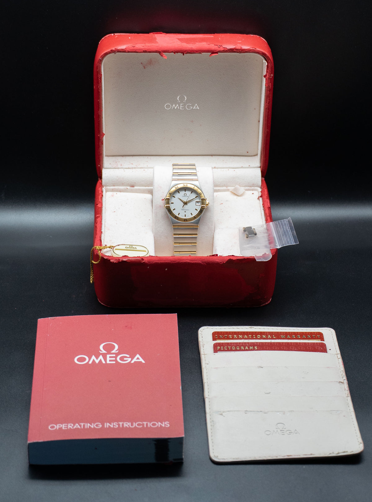 Omega Constellation 1212.30 Fullset 2001 Box+Papers