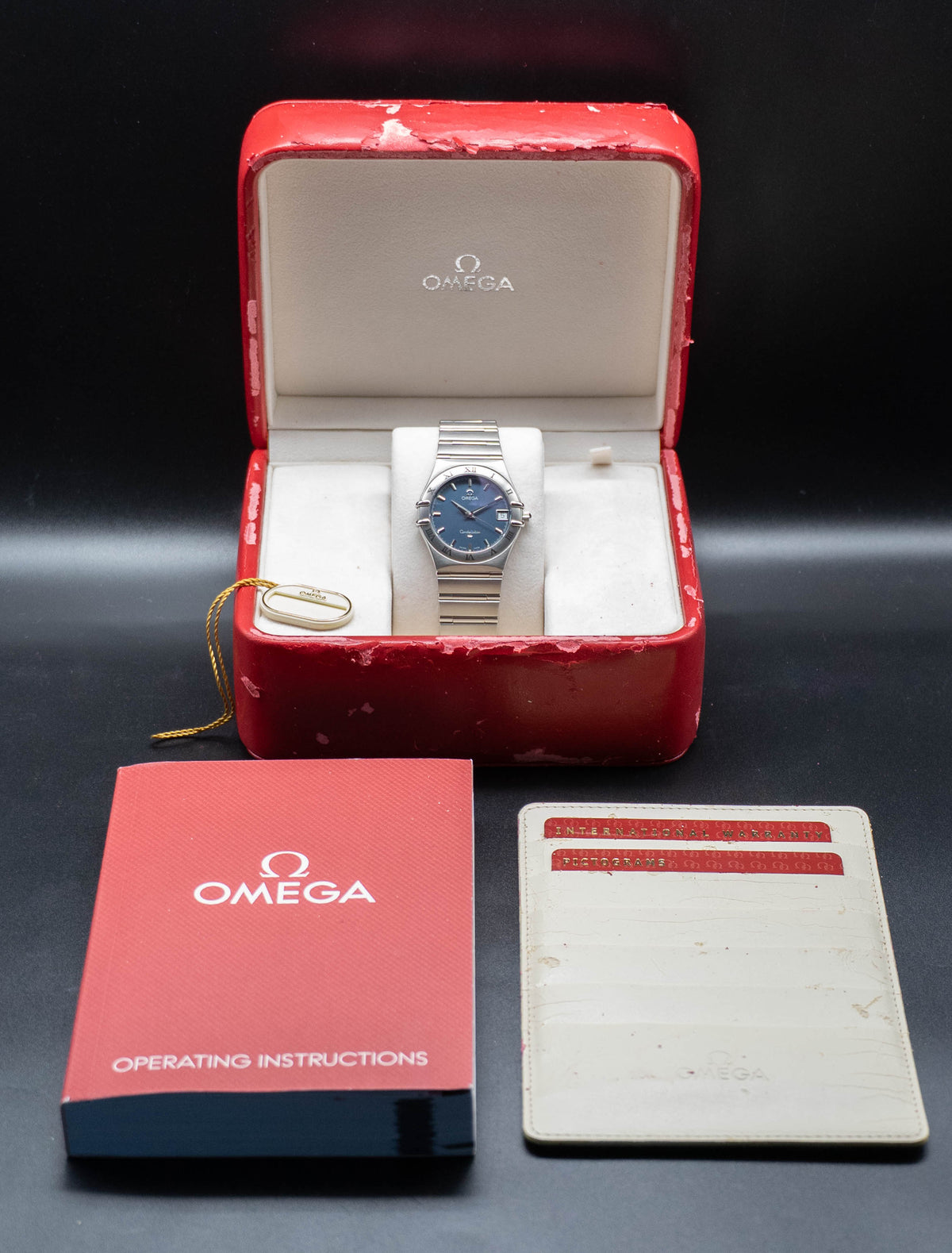 Omega Constellation 1512.40 Fullset 2008 Box+Papers