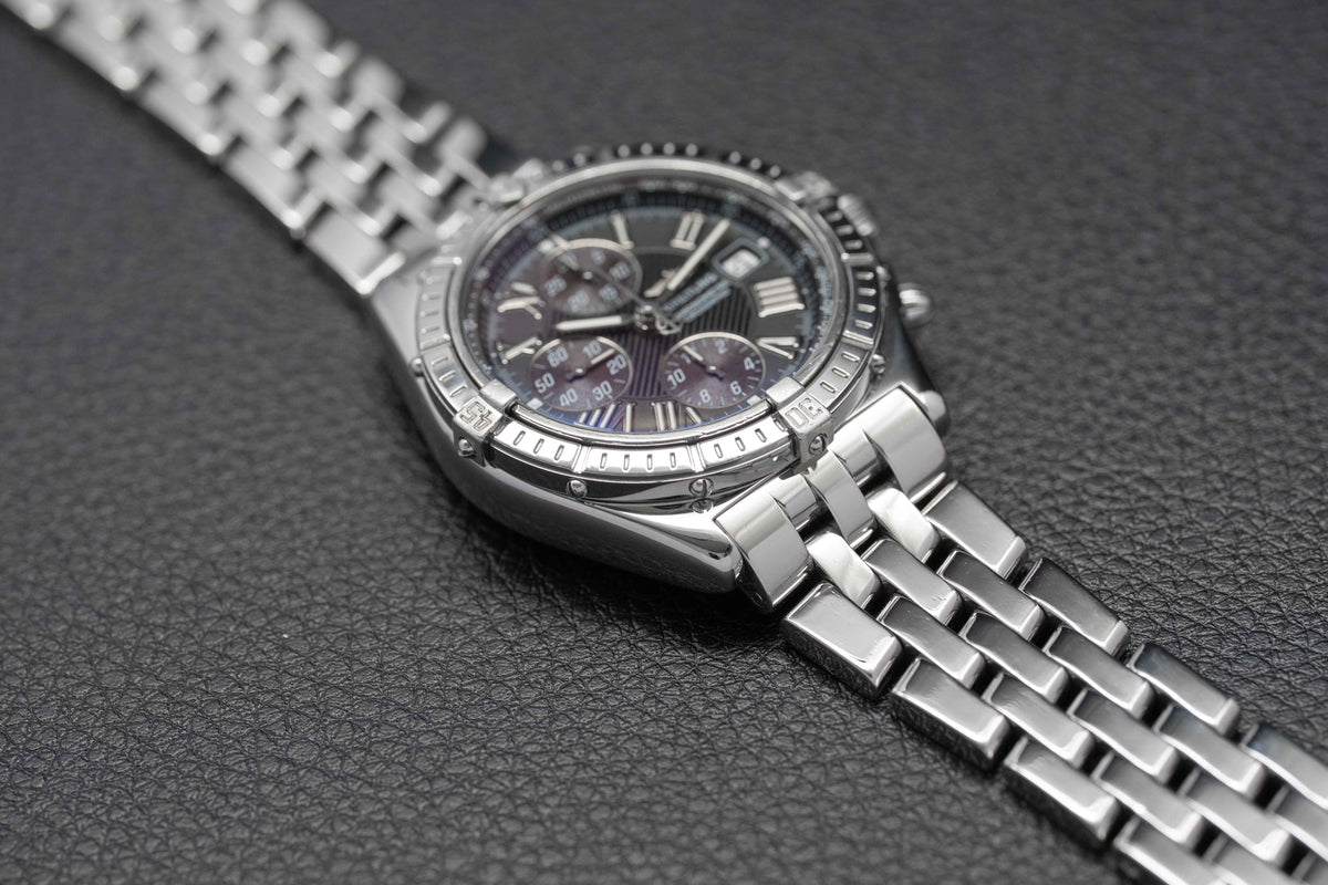 Breitling Crosswind Chronograph A13355 Black Dial 2003