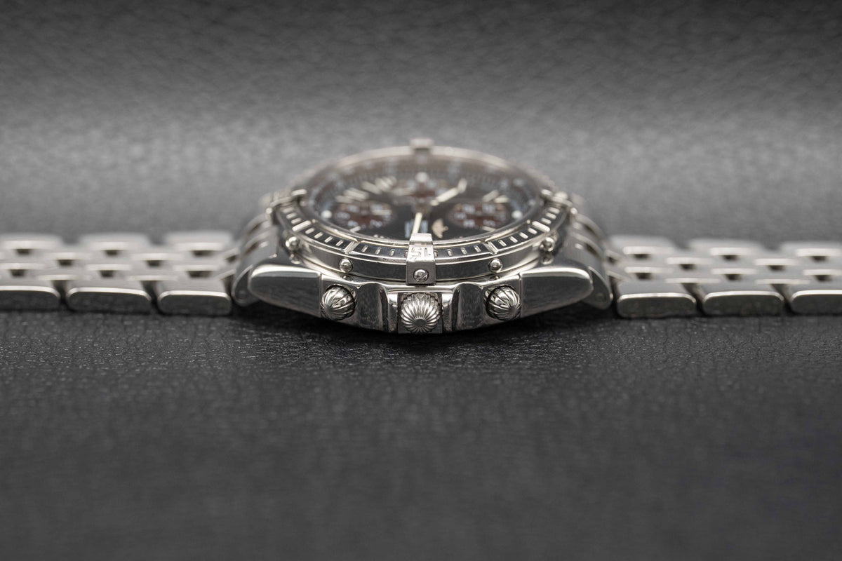 Breitling Crosswind Chronograph A13355 Black Dial 2003