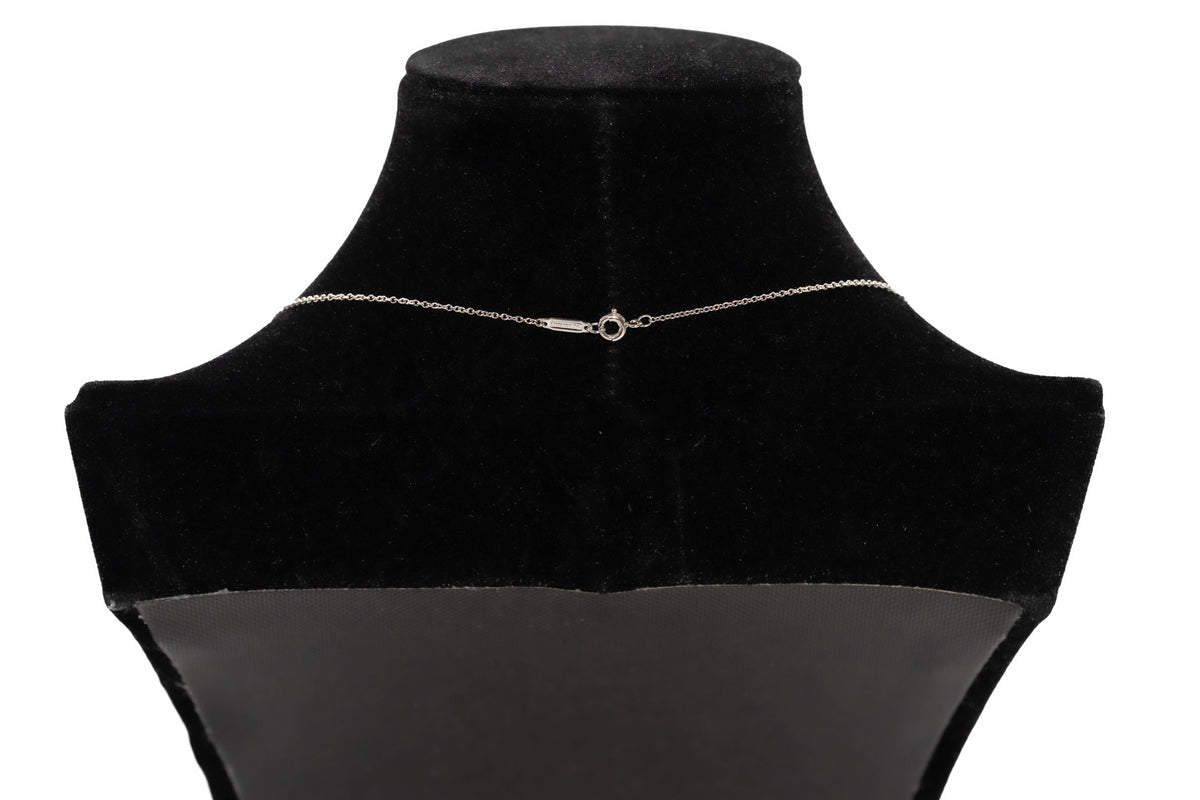 Tiffany Solitaire Diamond Necklace in Platinum