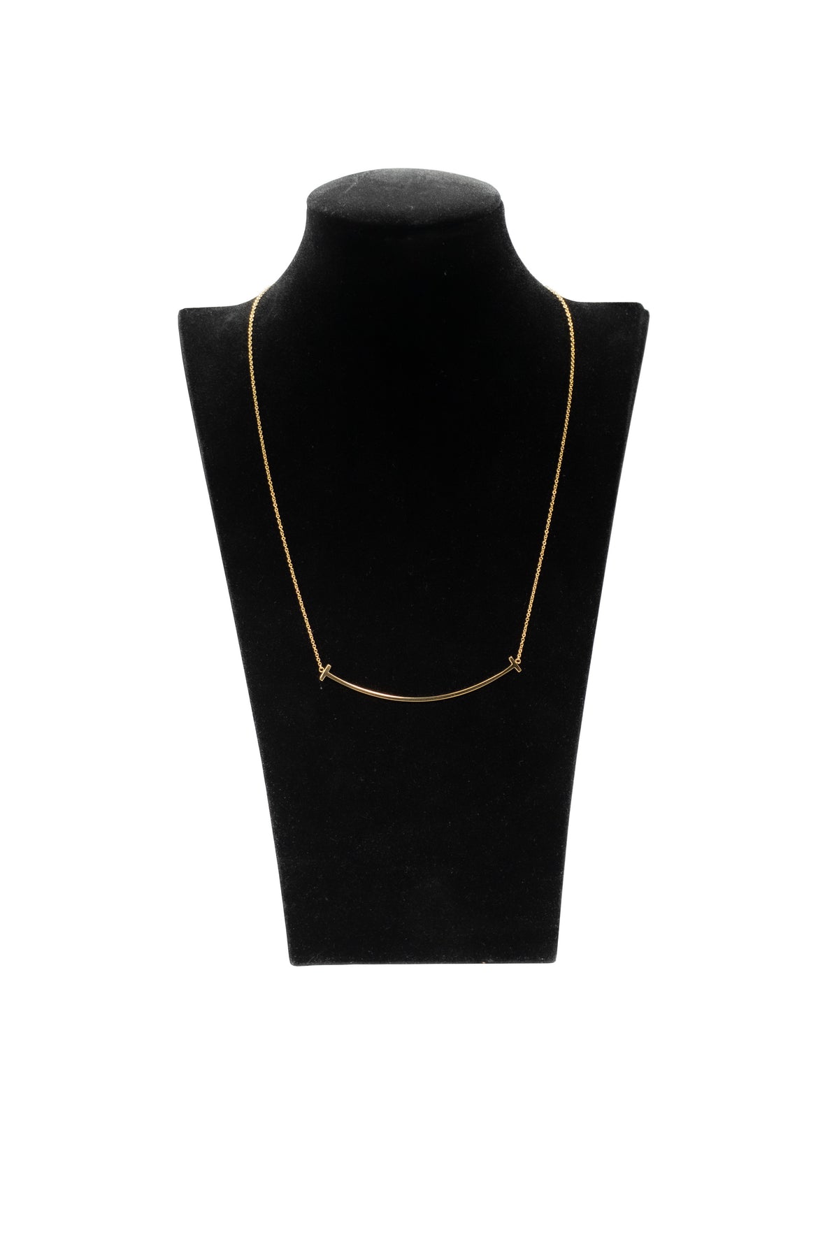 Tiffany T Kette Gelbgold
