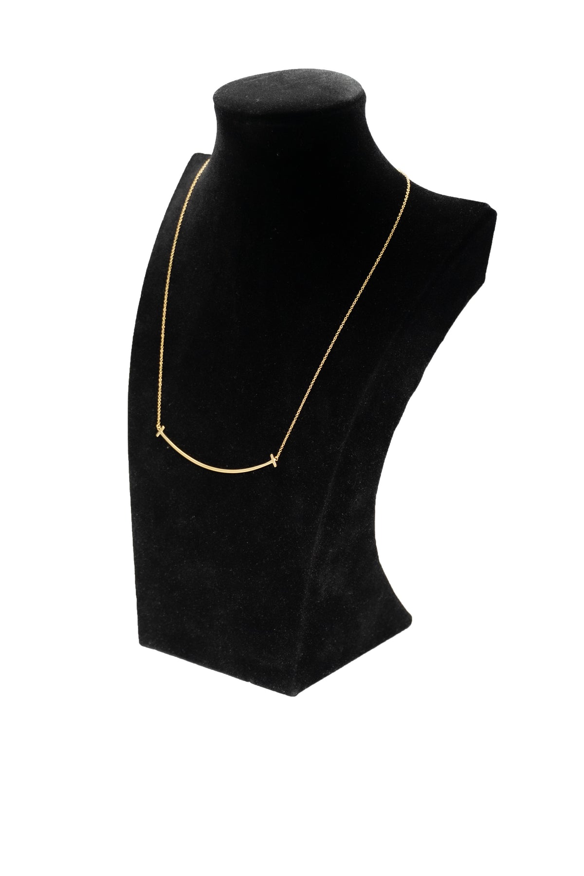 Tiffany T Kette Gelbgold