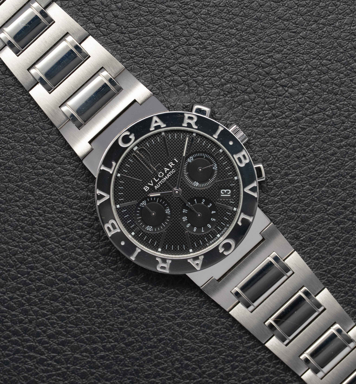 Bulgari Diagono BB38SSCH Fullset 2020 Box+Papers