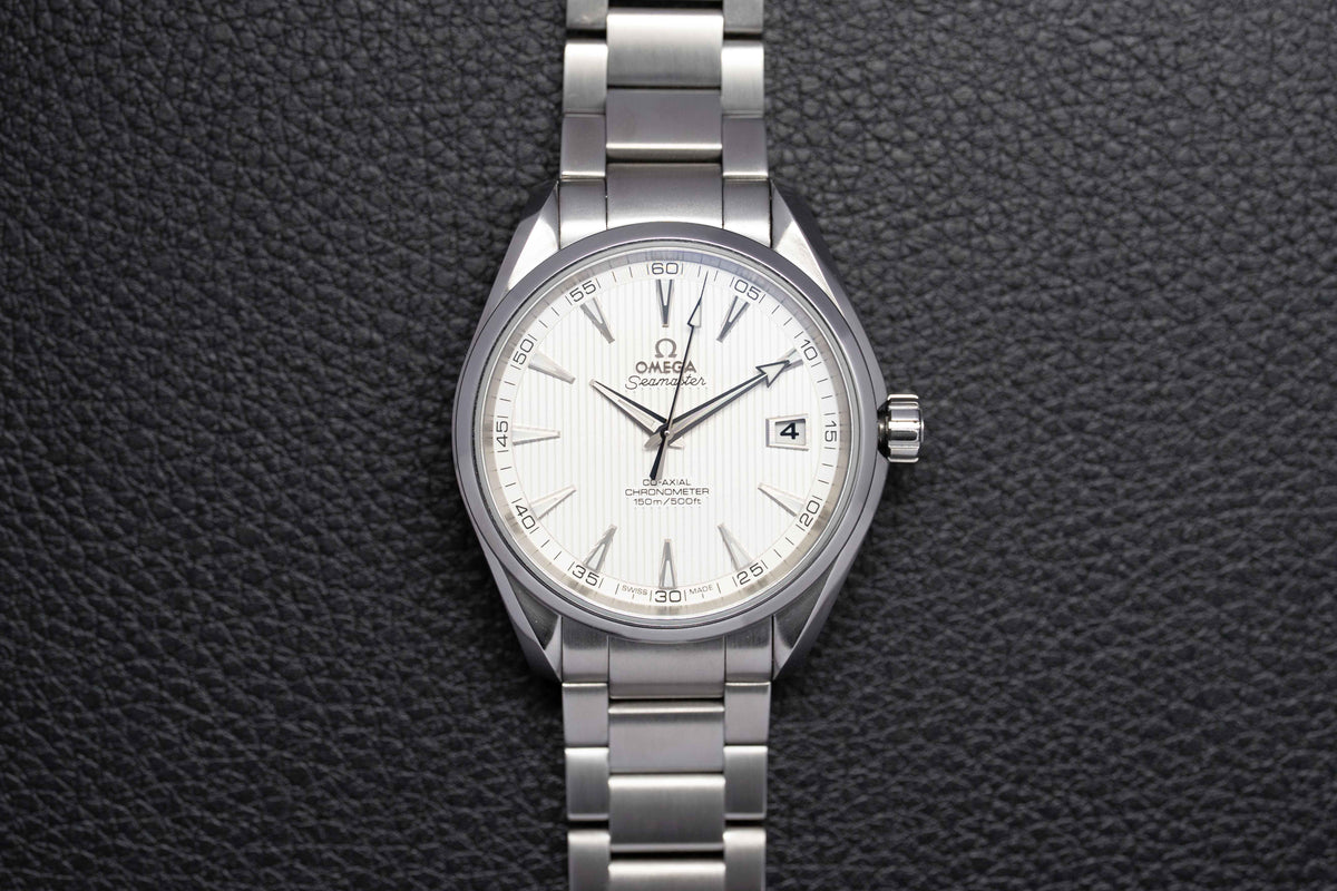 Omega Seamaster Aqua Terra 231.10.42.21.02.001 White Dial 2015