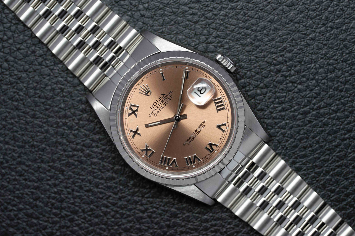 Rolex Datejust 16234 Pink Dial 1996
