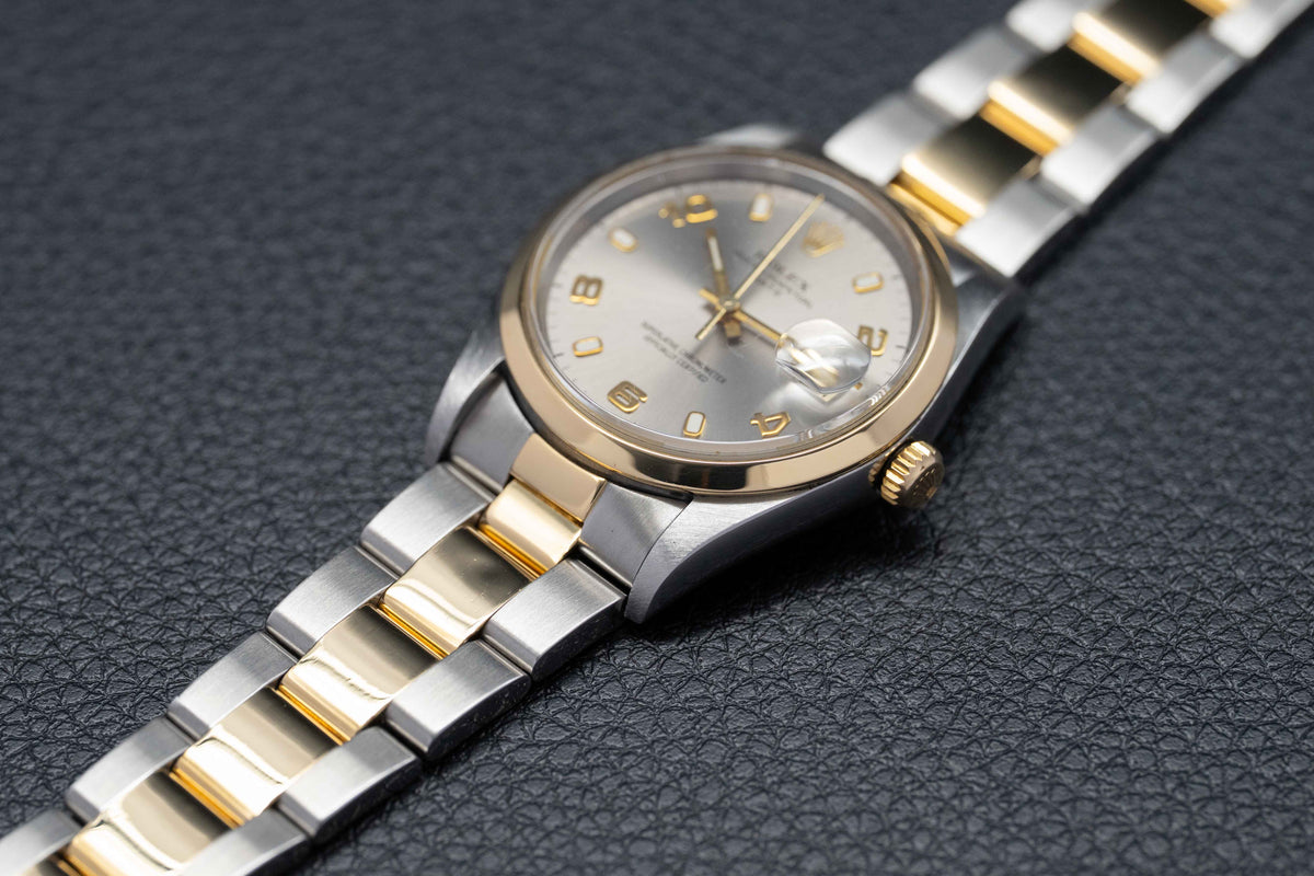Rolex Date 15203 Grey Dial 1998
