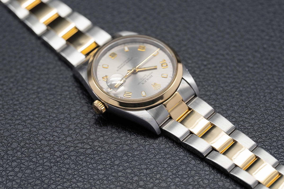 Rolex Date 15203 Grey Dial 1998