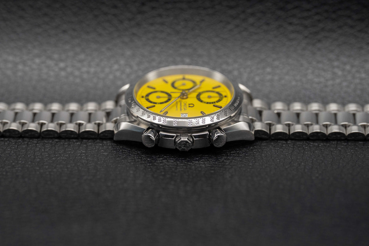 Omega Speedmaster Date 3511.12 Yellow Dial 1995
