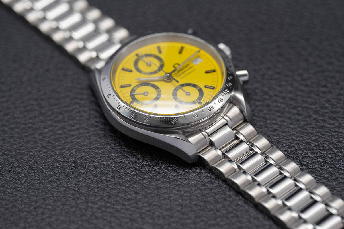Omega Speedmaster Date 3511.12 Yellow Dial 1995