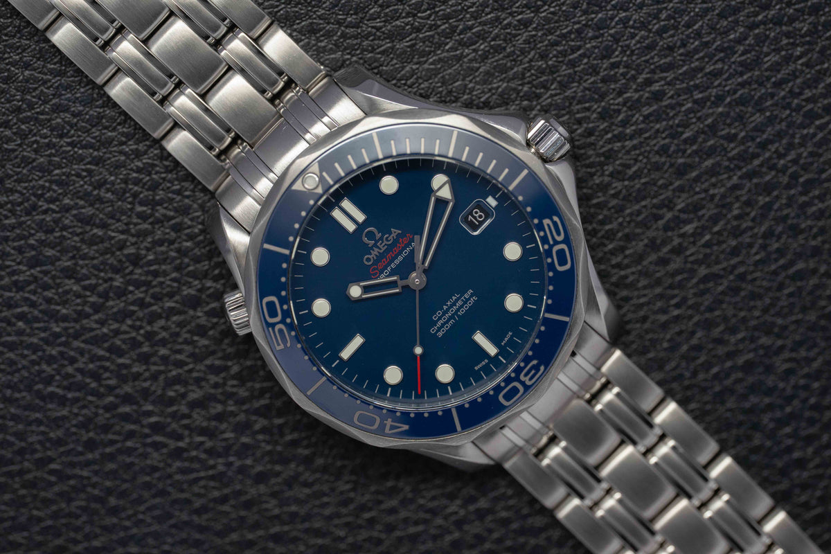 Omega Seamaster Diver 300 212.30.41.20.03.001 Blue Dial 2012