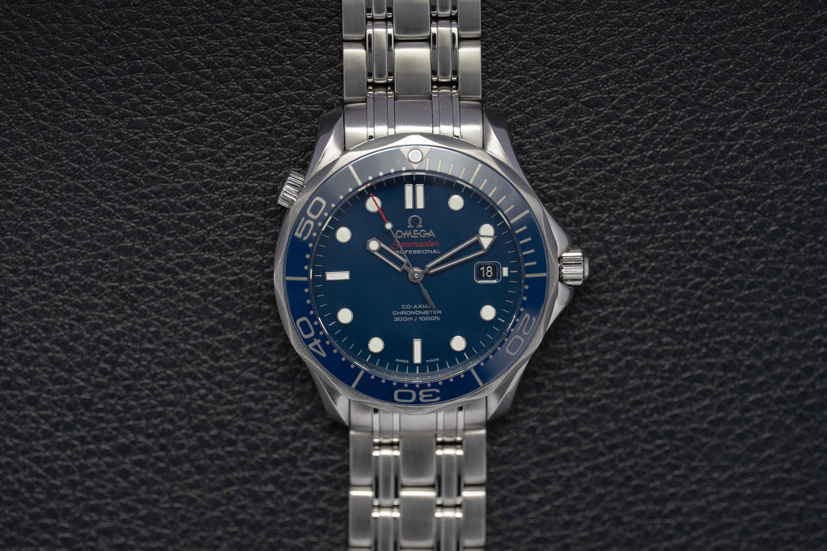 Omega Seamaster Diver 300 212.30.41.20.03.001 Blue Dial 2012