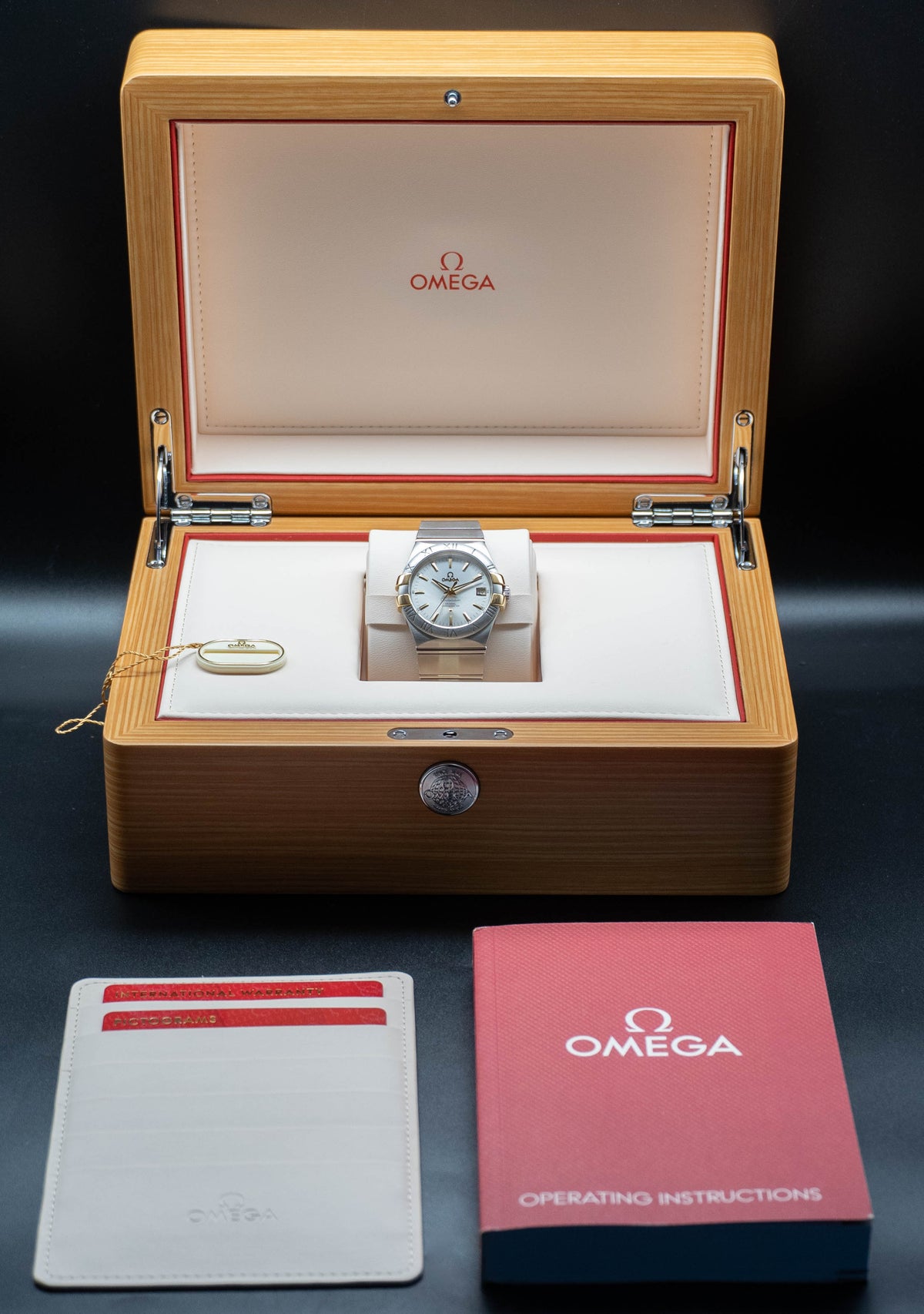 Omega Constellation 123.20.35.20.02.004 Fullset 2022 Box+Papers