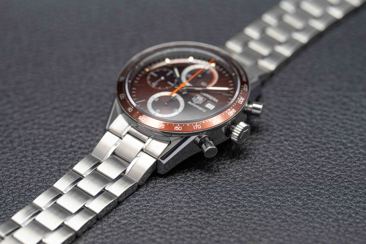 Tag Heuer Carrera Calibre 16 CV2013.BA0794 Brown Dial 2013