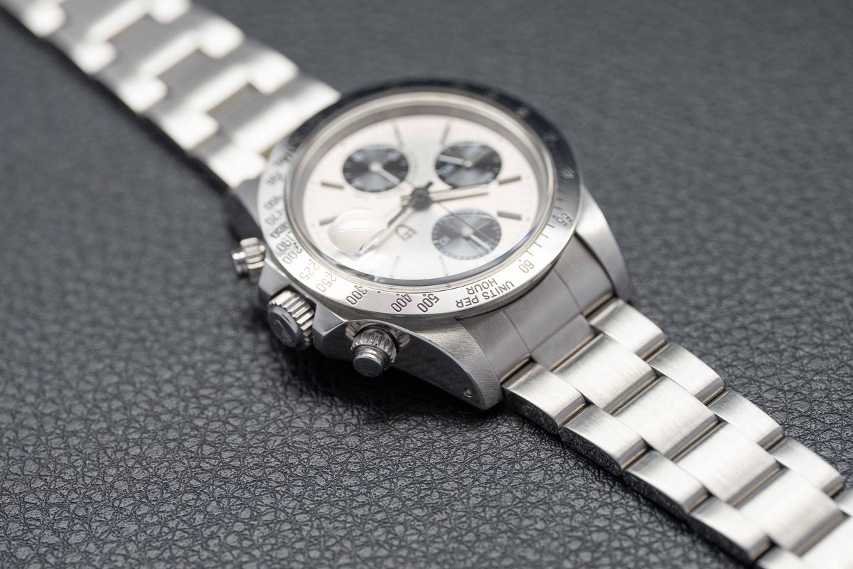 Tudor Oysterdate Big Block 79180 Silver Dial 1993