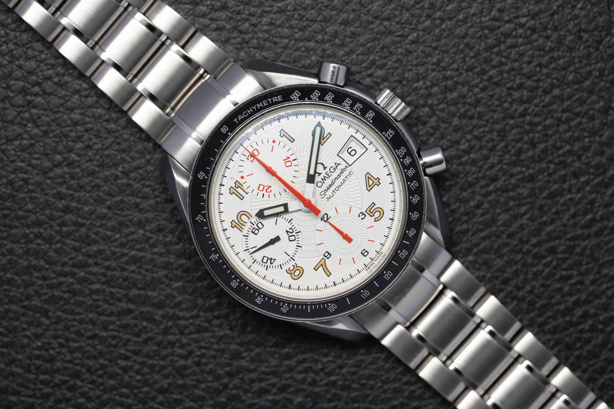 Omega Speedmaster Date 3513.33 Silver Dial 1998