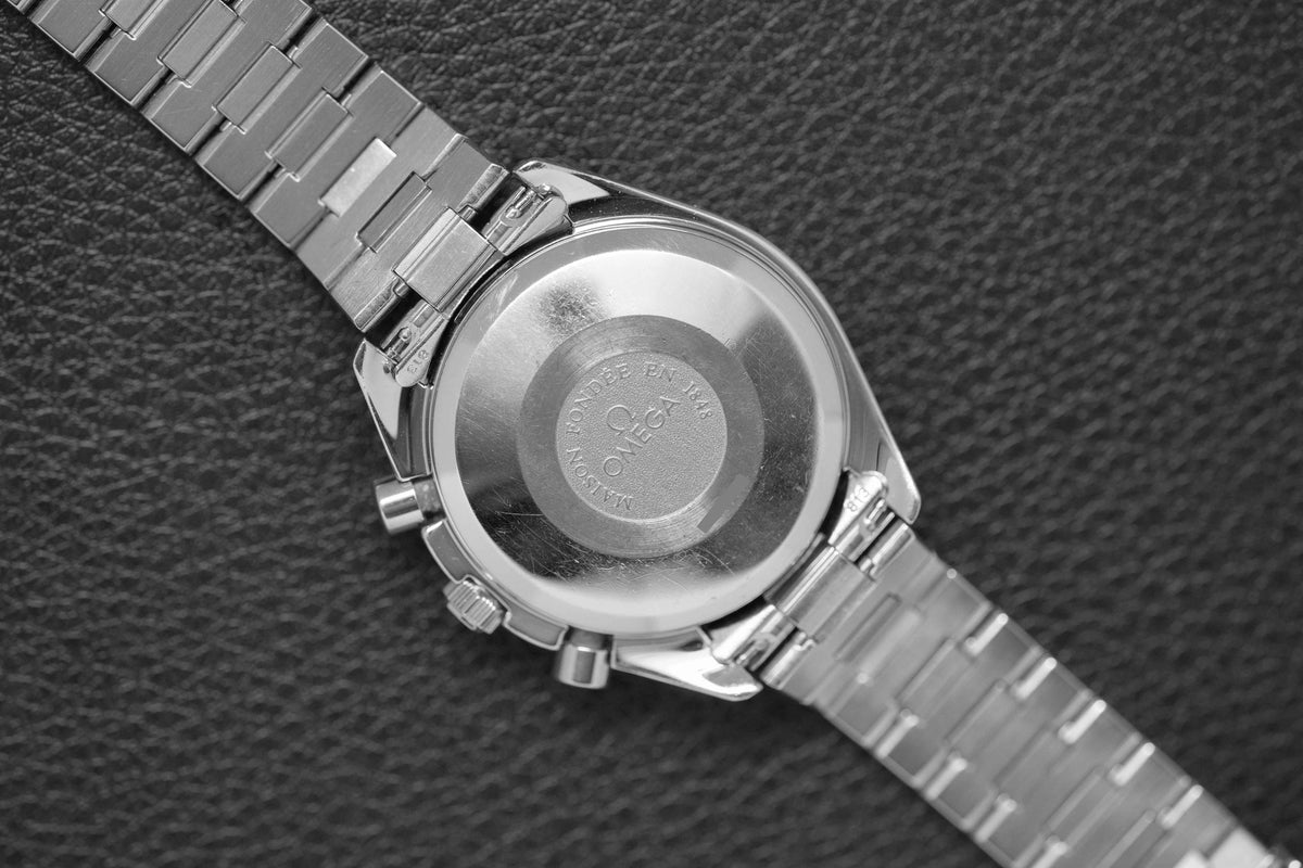 Omega Speedmaster Day Date 3521.30 Silver Dial 1993