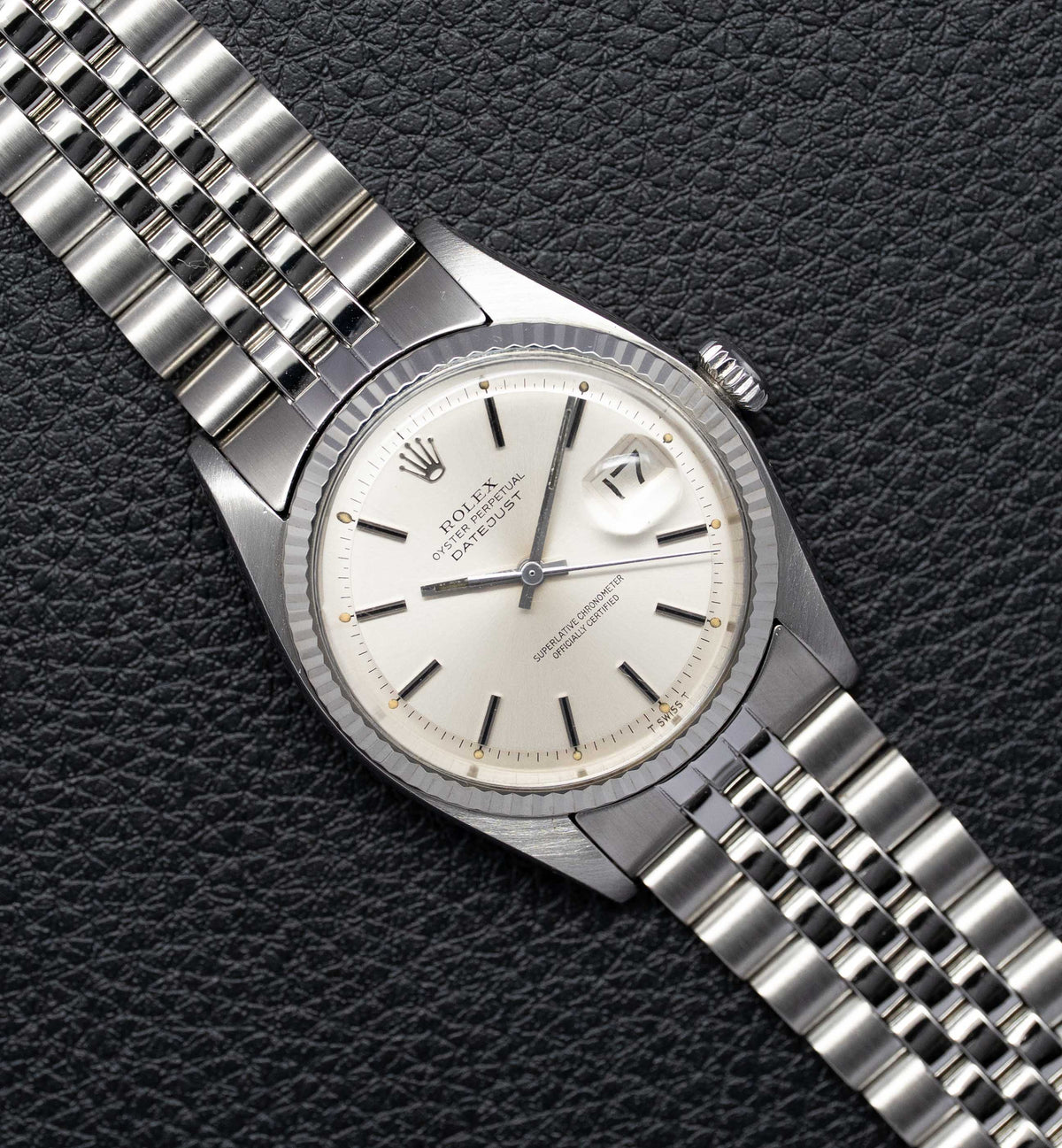 Rolex Datejust 1601 Silver Dial 1972