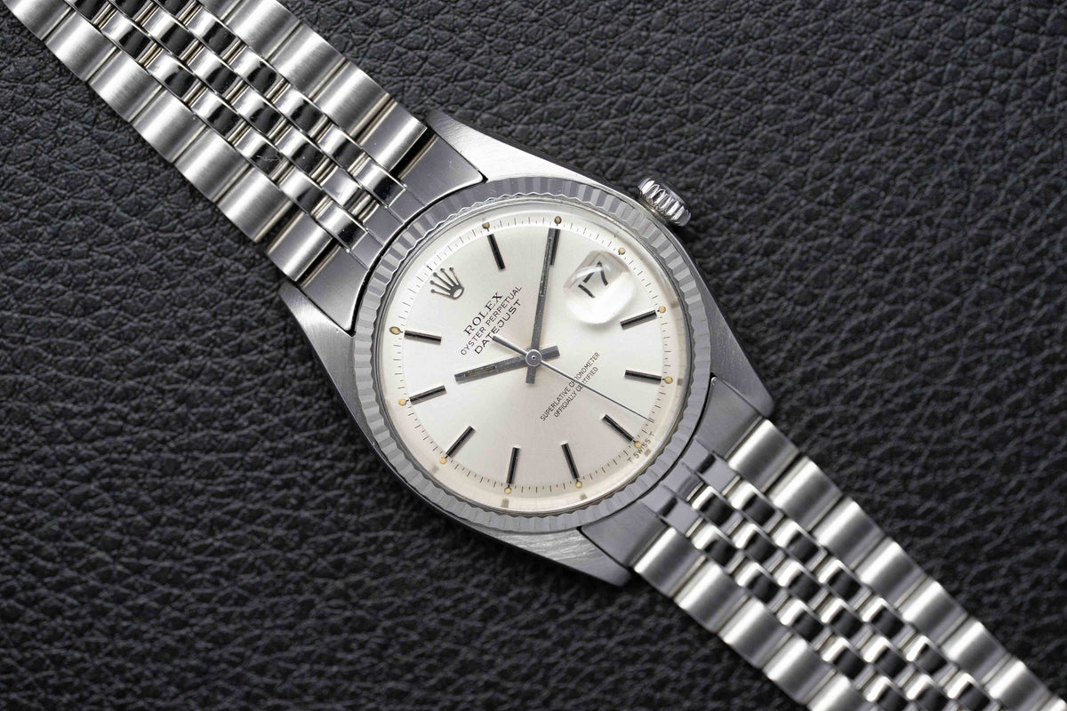 Rolex Datejust 1601 Silver Dial 1972