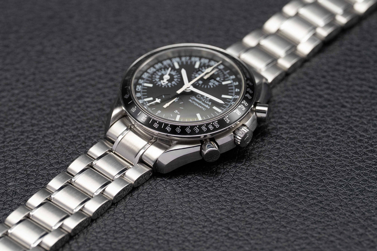 Omega Speedmaster Day Date 3520.50 Black Dial 2000 Papers
