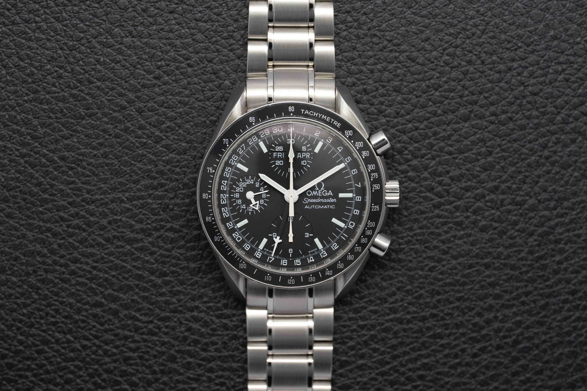 Omega Speedmaster Day Date 3520.50 Black Dial 2000 Papers