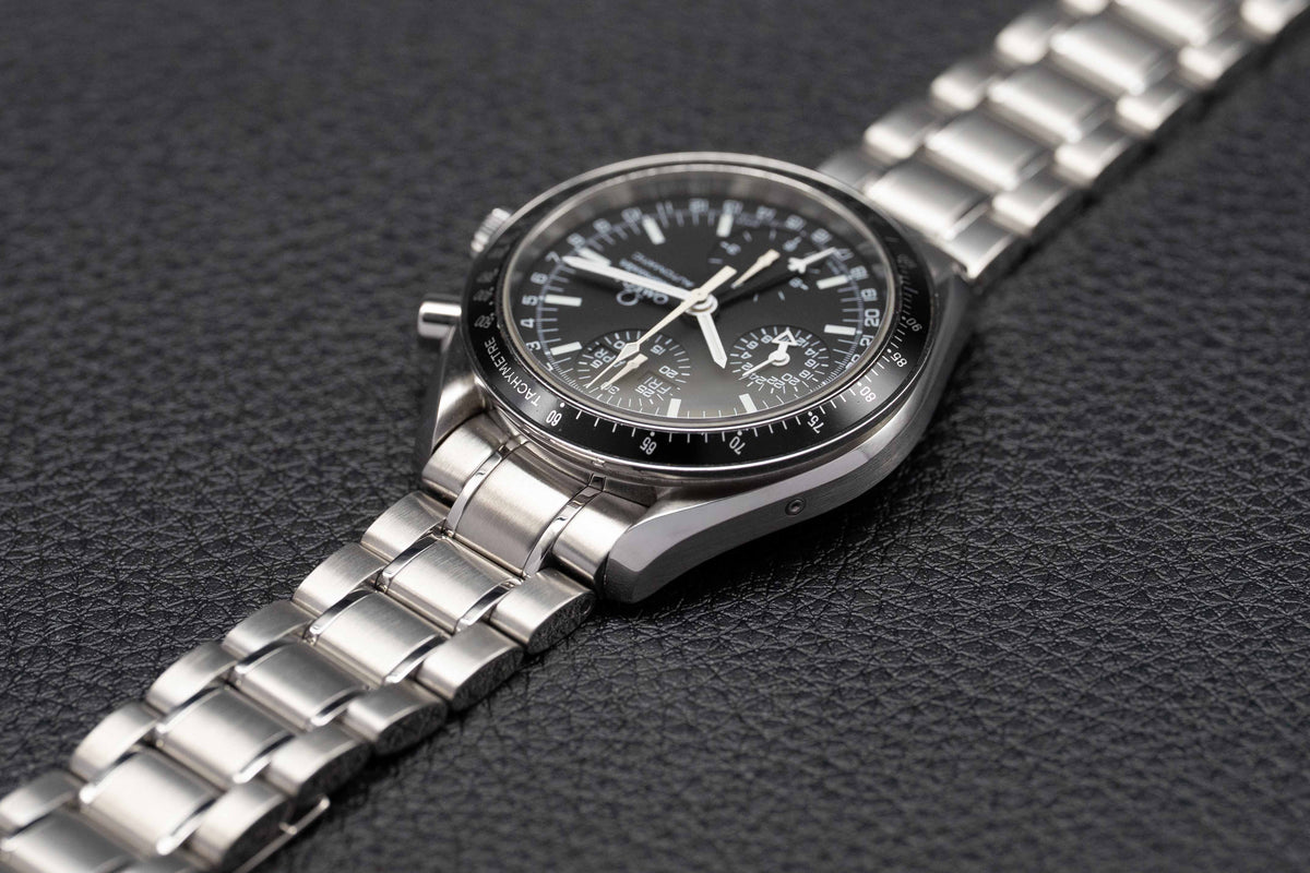 Omega Speedmaster Day Date 3520.50 Black Dial 2000 Papers