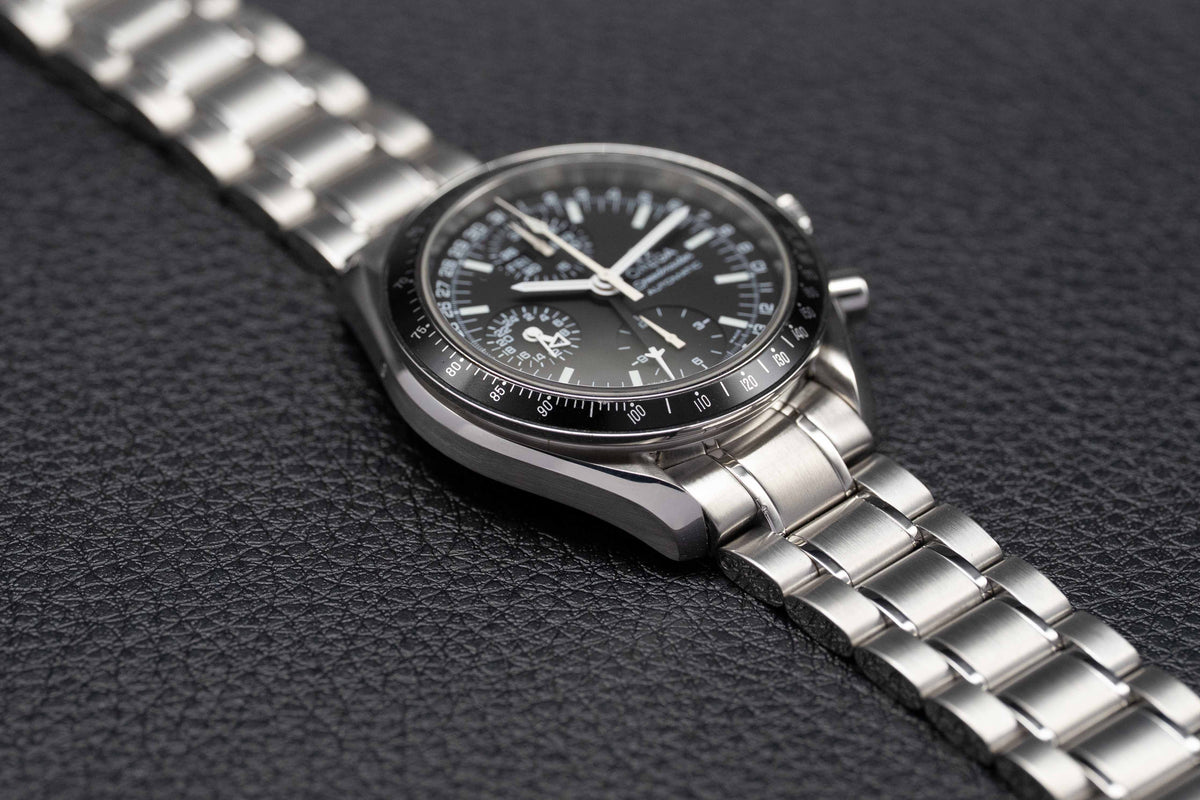 Omega Speedmaster Day Date 3520.50 Black Dial 2000 Papers