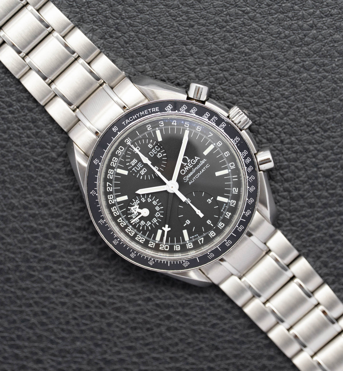Omega Speedmaster Day Date 3520.50 Black Dial 1998