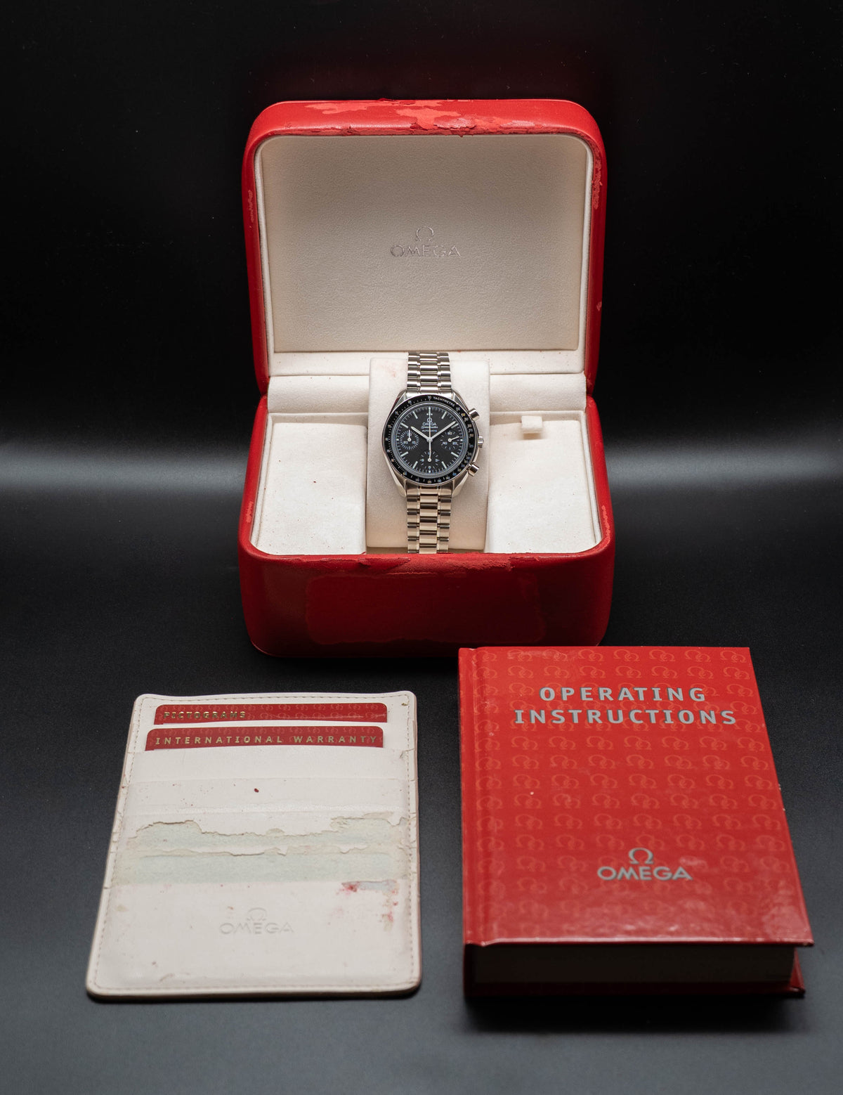 Omega Speedmaster Reduced 3539.50 Fullset 2012 Box+Papers