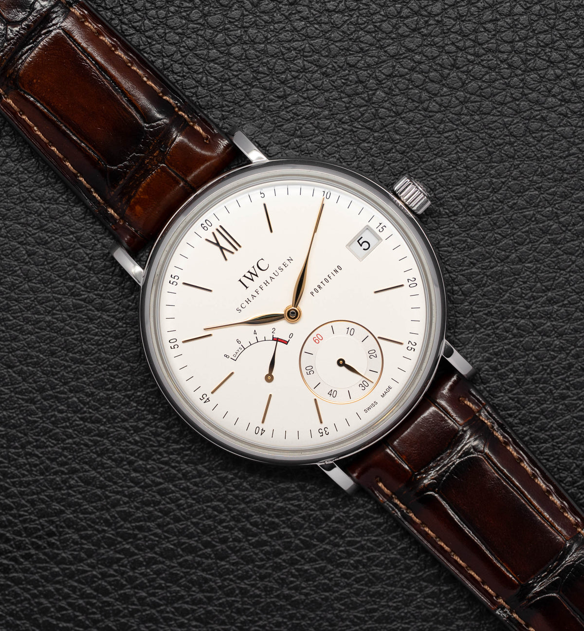 IWC Portofino Hand Wound Eight Days IW510103 Fullset 2023 Box+Papers