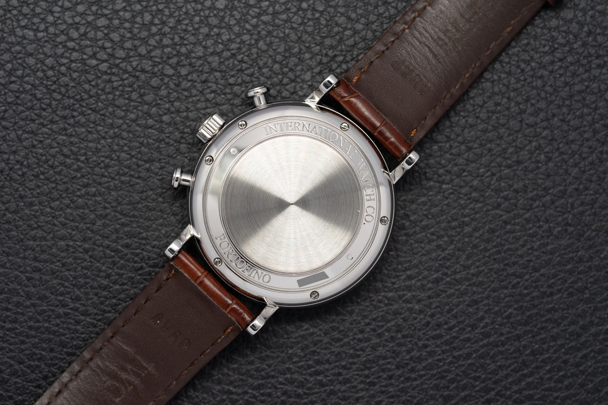 IWC Portofino Chronograph IW391007 Silver Dial 2015