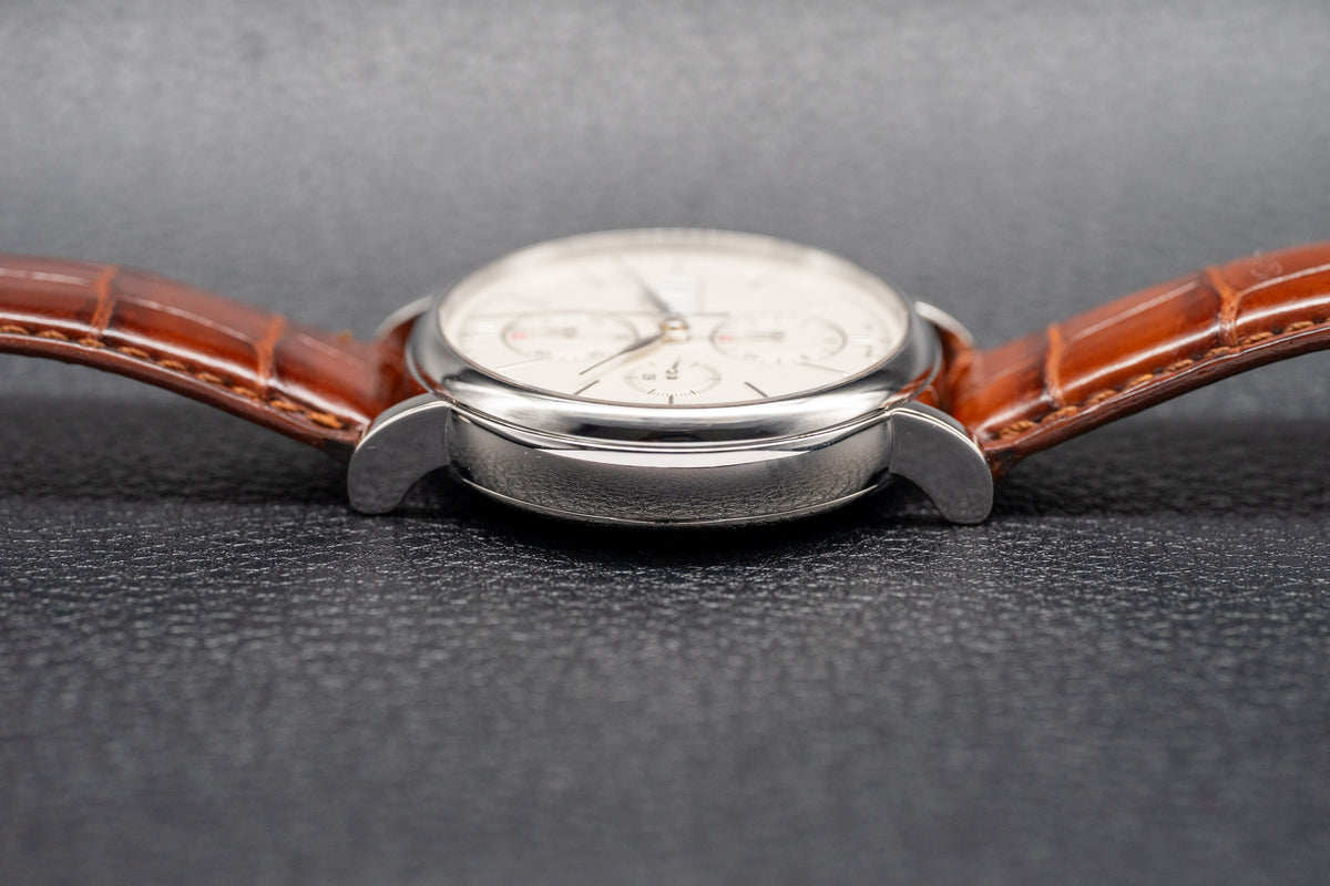 IWC Portofino Chronograph IW391007 Silver Dial 2015
