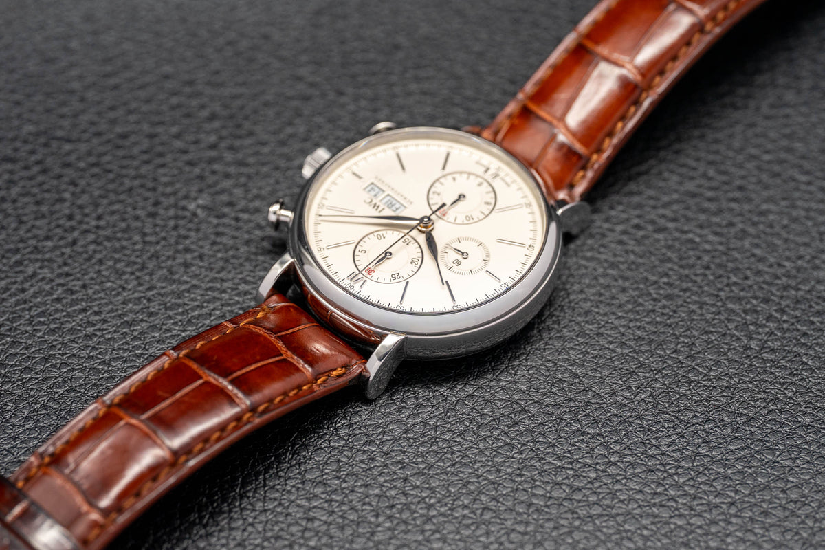 IWC Portofino Chronograph IW391007 Silver Dial 2015
