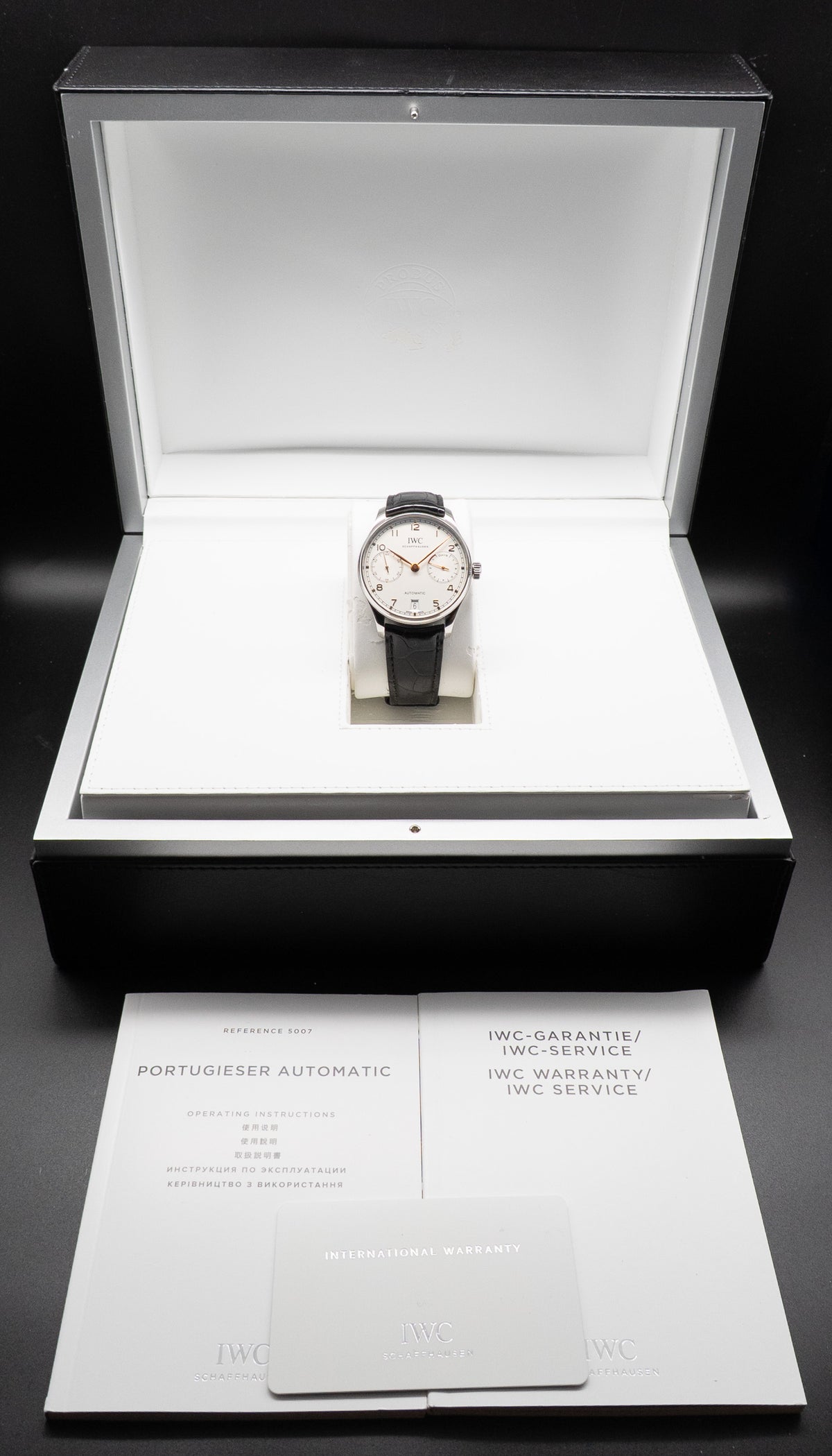 IWC Portugieser Automatic IW500704 Fullset 2016 Box+Papers
