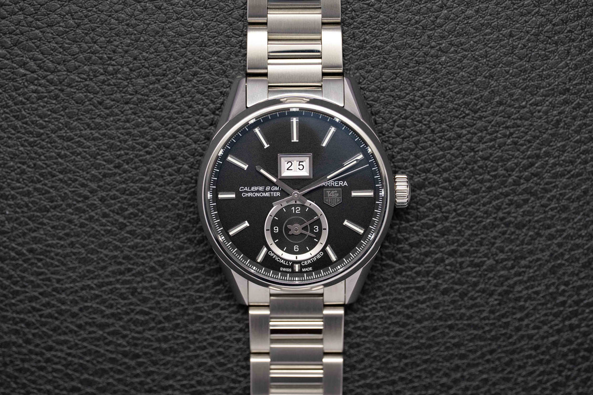 Tag Heuer Carrera Calibre 5 WAR5010.BA0723 Fullset 2018 Box+Papers